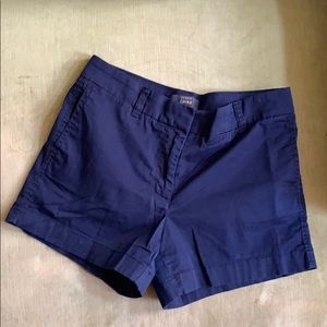 J Crew Chino Shorts (Navy)
